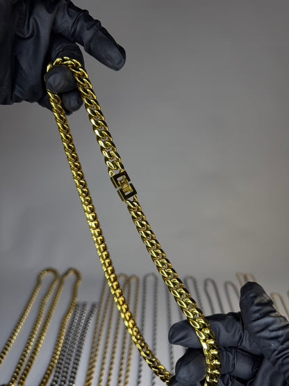 Gray&Co 12mm Gold Cuban Link Chain – Premium Cuban Necklace
