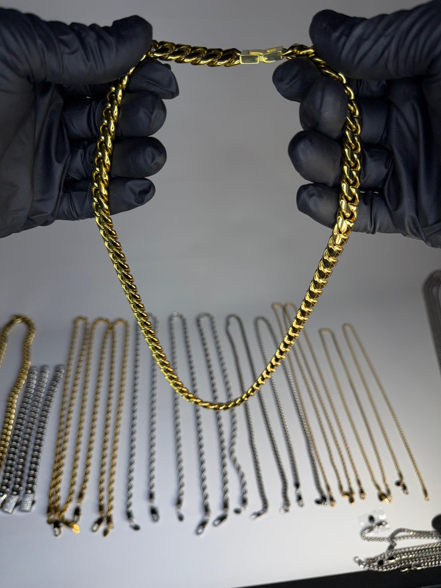 Gray&Co 12mm Gold Cuban Link Chain – Premium Cuban Necklace