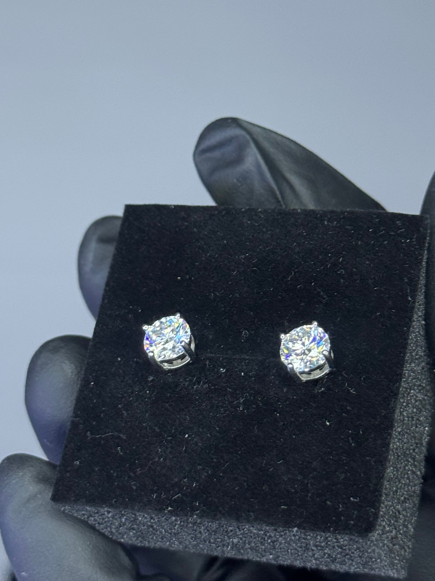 Gray&Co 2ct Round Stud Earrings