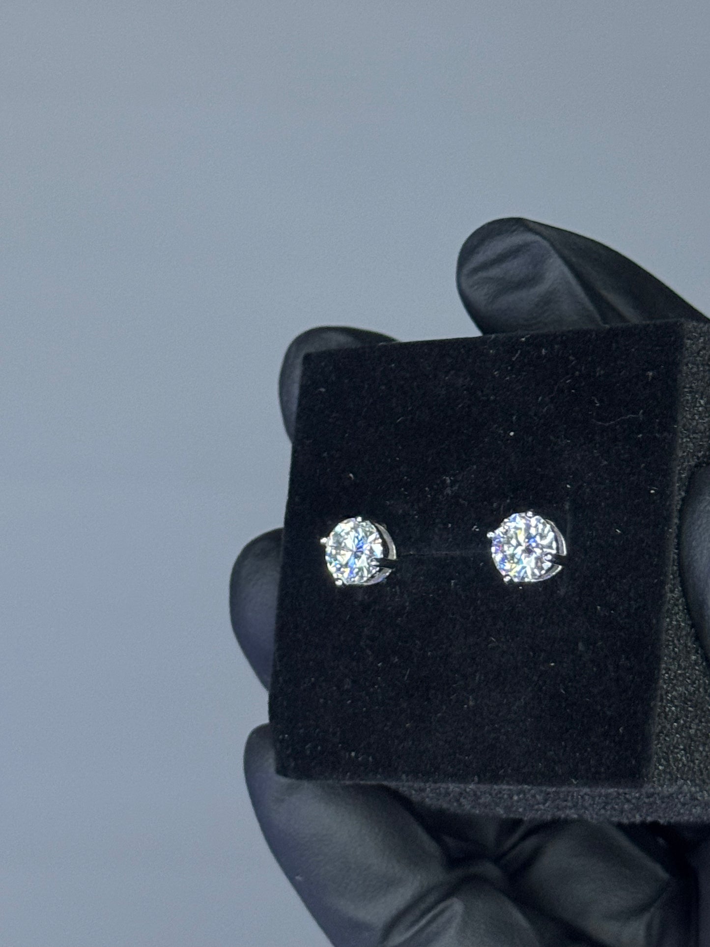 Gray&Co 2ct Round Stud Earrings