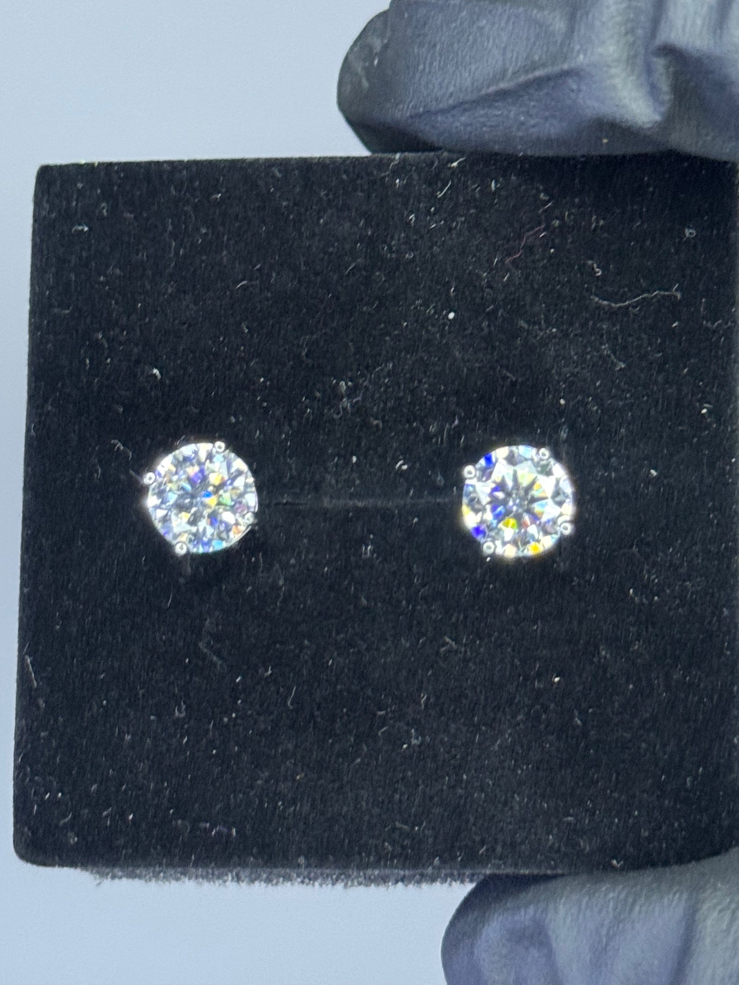 Gray&Co 2ct Round Stud Earrings